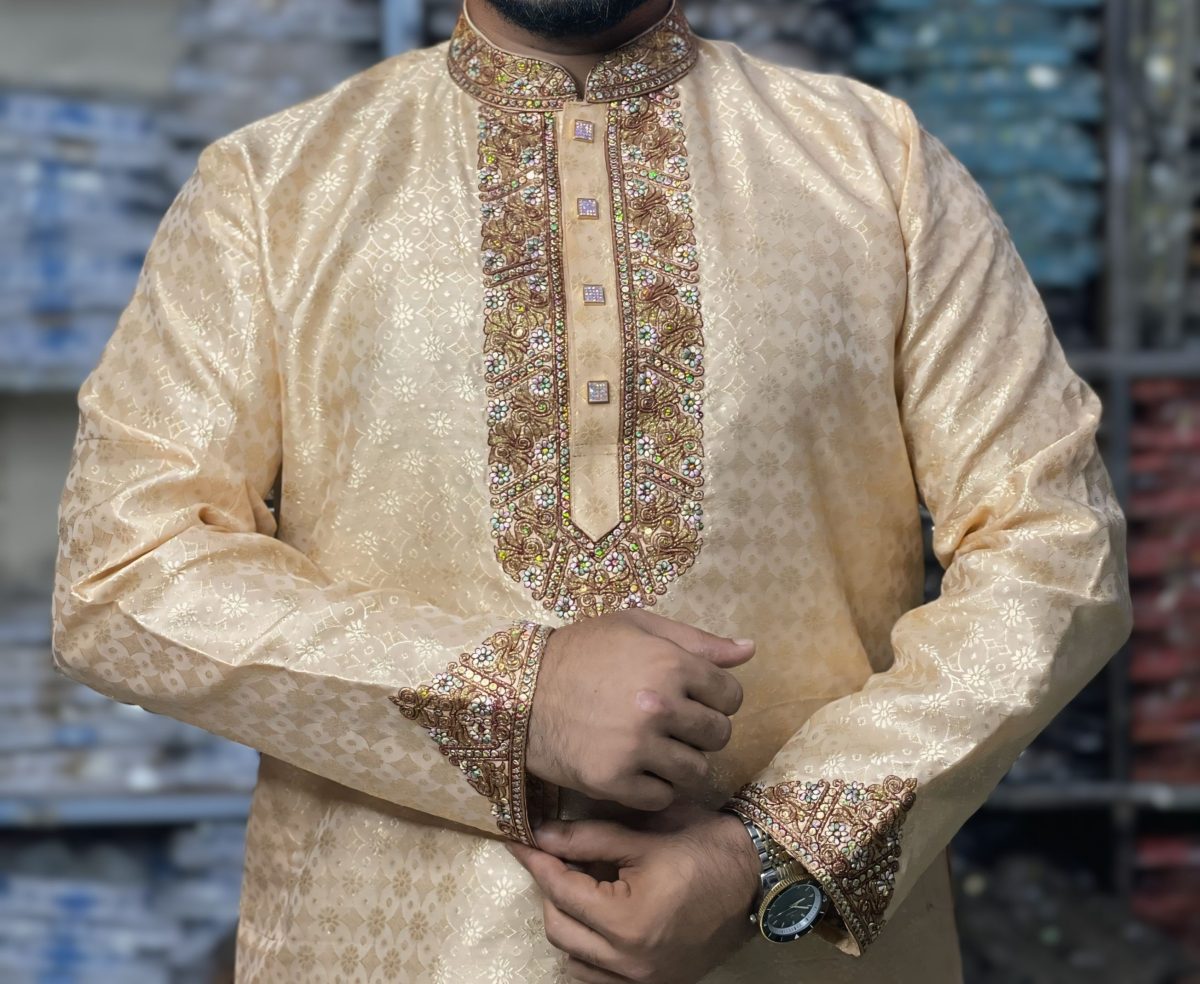 কাতান পার্টি পাঞ্জাবি - Image 1