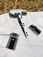 প্রিমিয়াম কটন এমব্রয়ডারি পাঞ্জাবি